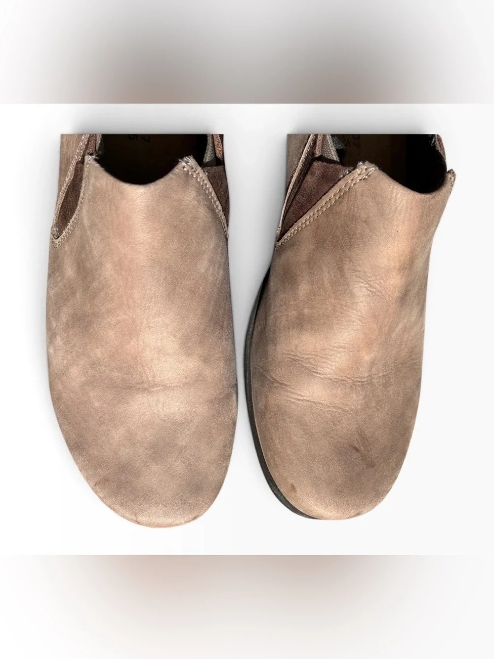 Naot Avantgarde Collection Taupe Tan Booties Sz 6